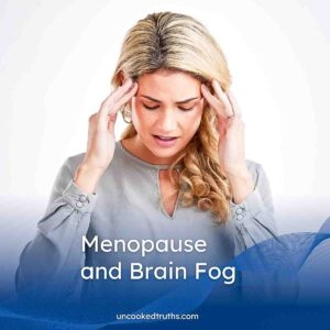 Woman struggling with brain fog.